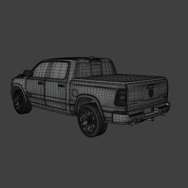 RAM 1500 Limited 3D Model